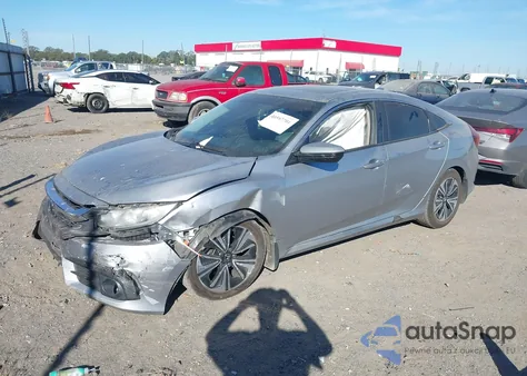 2017 Honda Civic Ex-T from USA, damaged, VIN 19XFC1F37HE001593